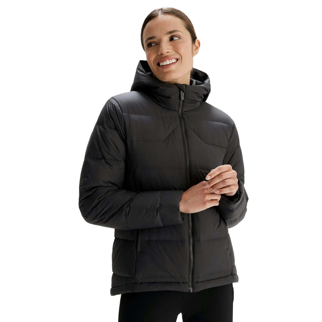 Kathmandu Women's Epiq SE Down Hooded Jacket Black / X-Small-Black / Small-Black / Medium-Black / Large-Black / X-Large #- 53 Degrees North 