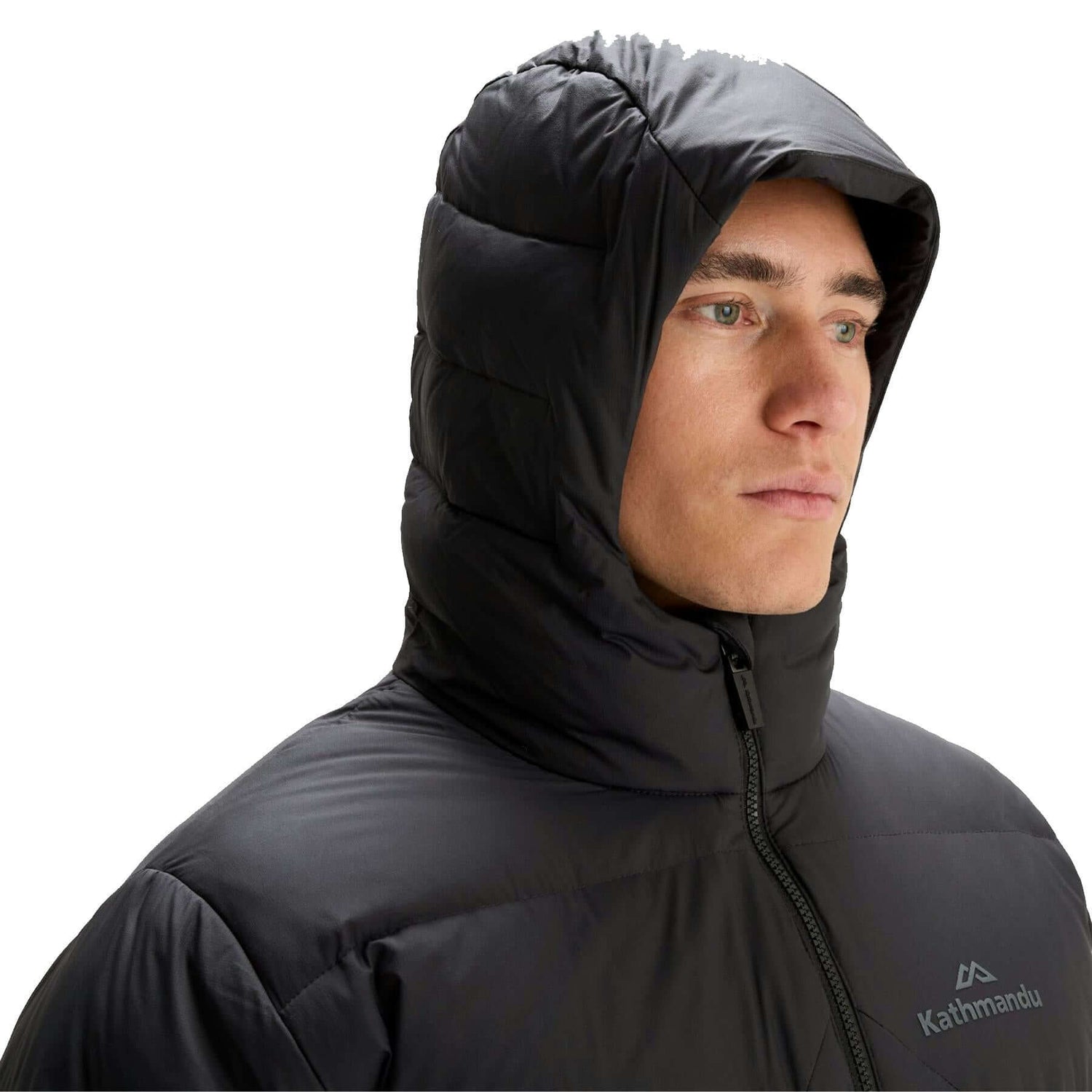 Kathmandu Men's Epiq SE Down Hooded Jacket Black / Small-Black / Medium-Black / Large-Black / X-Large-Black / XX-Large #- 53 Degrees North 