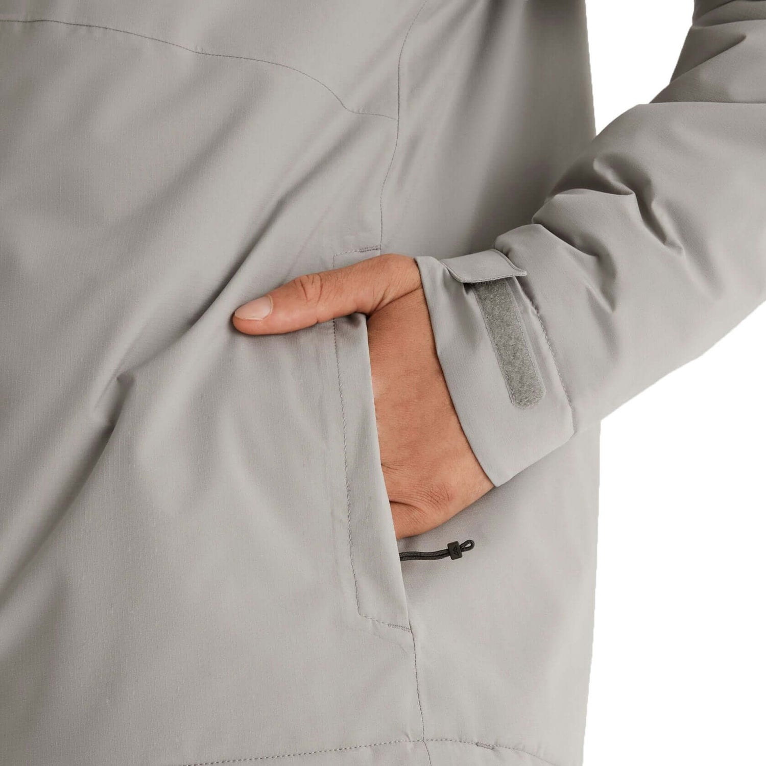 Kathmandu Men's Trailhead 2L Novaloft Rain Jacket Steel Grey / Small-Steel Grey / Medium-Steel Grey / Large-Steel Grey / X-Large-Steel Grey / XX-Large #- 53 Degrees North 