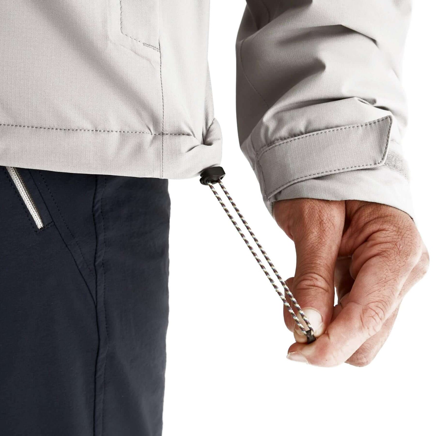 Kathmandu Men's Trailhead 2L Novaloft Rain Jacket Steel Grey / Small-Steel Grey / Medium-Steel Grey / Large-Steel Grey / X-Large-Steel Grey / XX-Large #- 53 Degrees North 