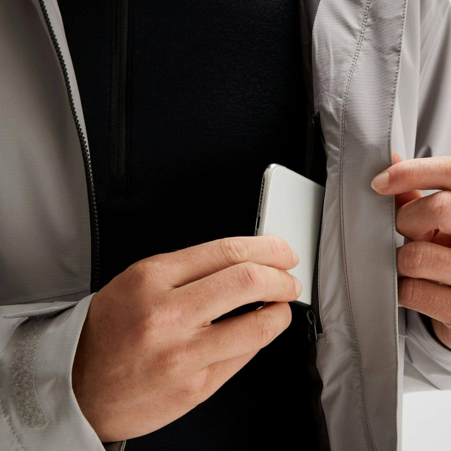 Kathmandu Men's Trailhead 2L Novaloft Rain Jacket Steel Grey / Small-Steel Grey / Medium-Steel Grey / Large-Steel Grey / X-Large-Steel Grey / XX-Large #- 53 Degrees North 