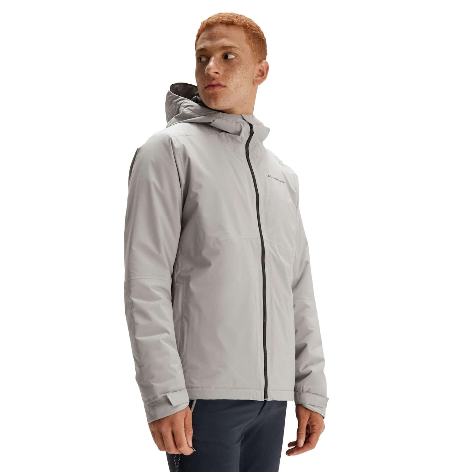 Kathmandu Men's Trailhead 2L Novaloft Rain Jacket Steel Grey / Small-Steel Grey / Medium-Steel Grey / Large-Steel Grey / X-Large-Steel Grey / XX-Large #- 53 Degrees North 