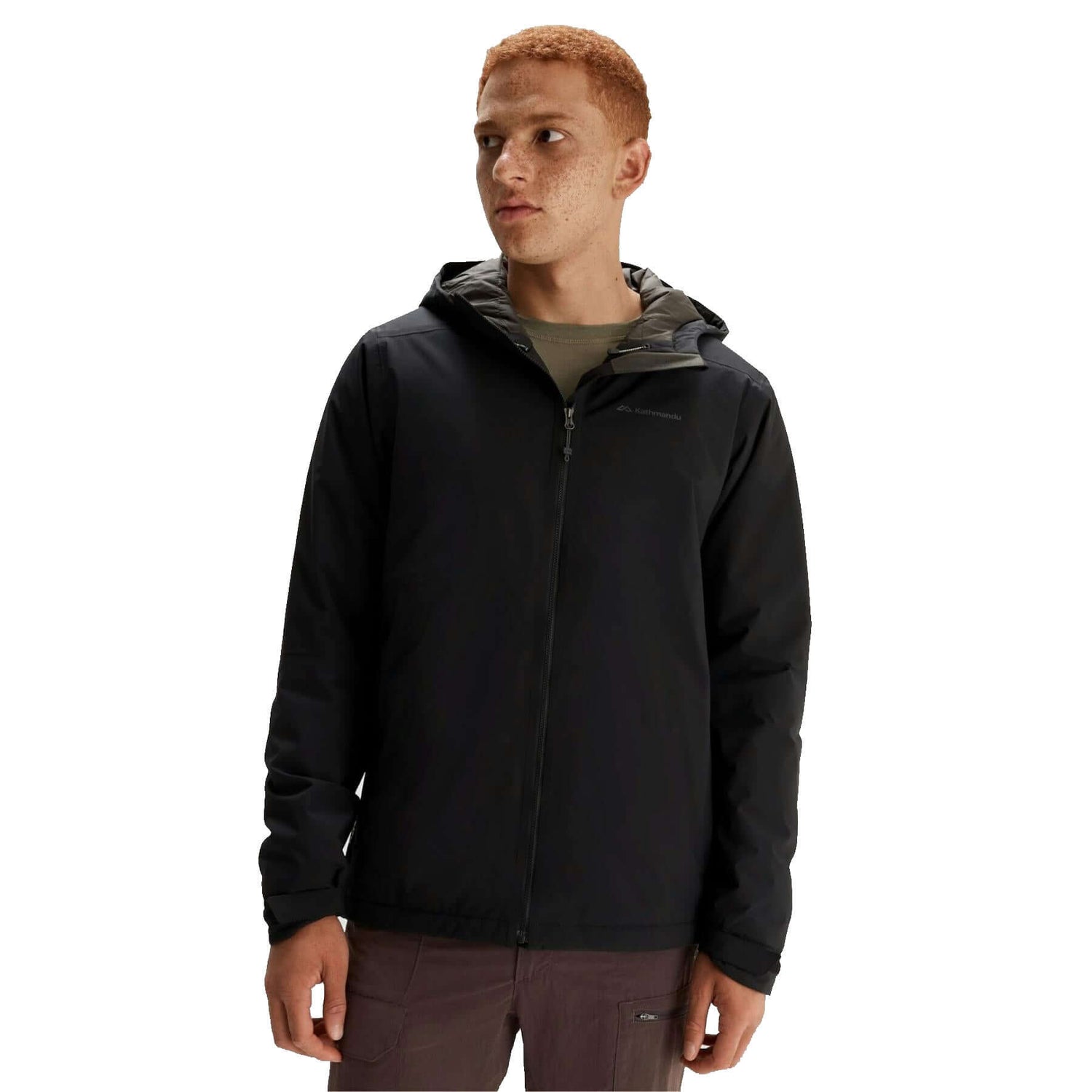 Kathmandu Men's Trailhead 2L Novaloft Rain Jacket Steel Grey / Small-Steel Grey / Medium-Steel Grey / Large-Steel Grey / X-Large-Steel Grey / XX-Large #- 53 Degrees North 