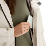 Kathmandu Women's Trailhead 2L Novaloft Rain Parka Natural / X-Small-Natural / Small-Natural / Medium-Natural / Large-Natural / X-Large #- 53 Degrees North 