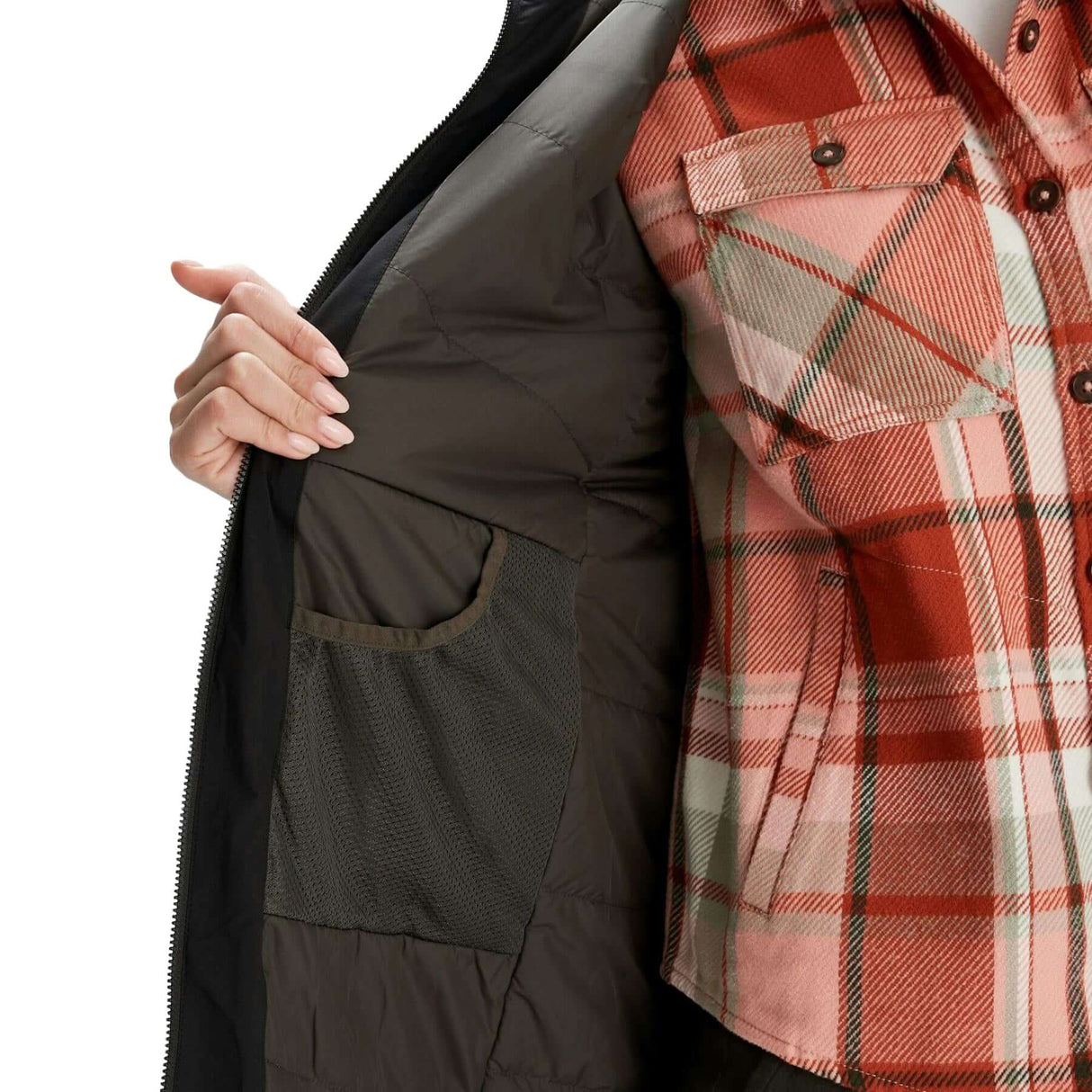 Kathmandu Women's Trailhead 2L Novaloft Rain Parka Natural / X-Small-Natural / Small-Natural / Medium-Natural / Large-Natural / X-Large #- 53 Degrees North 