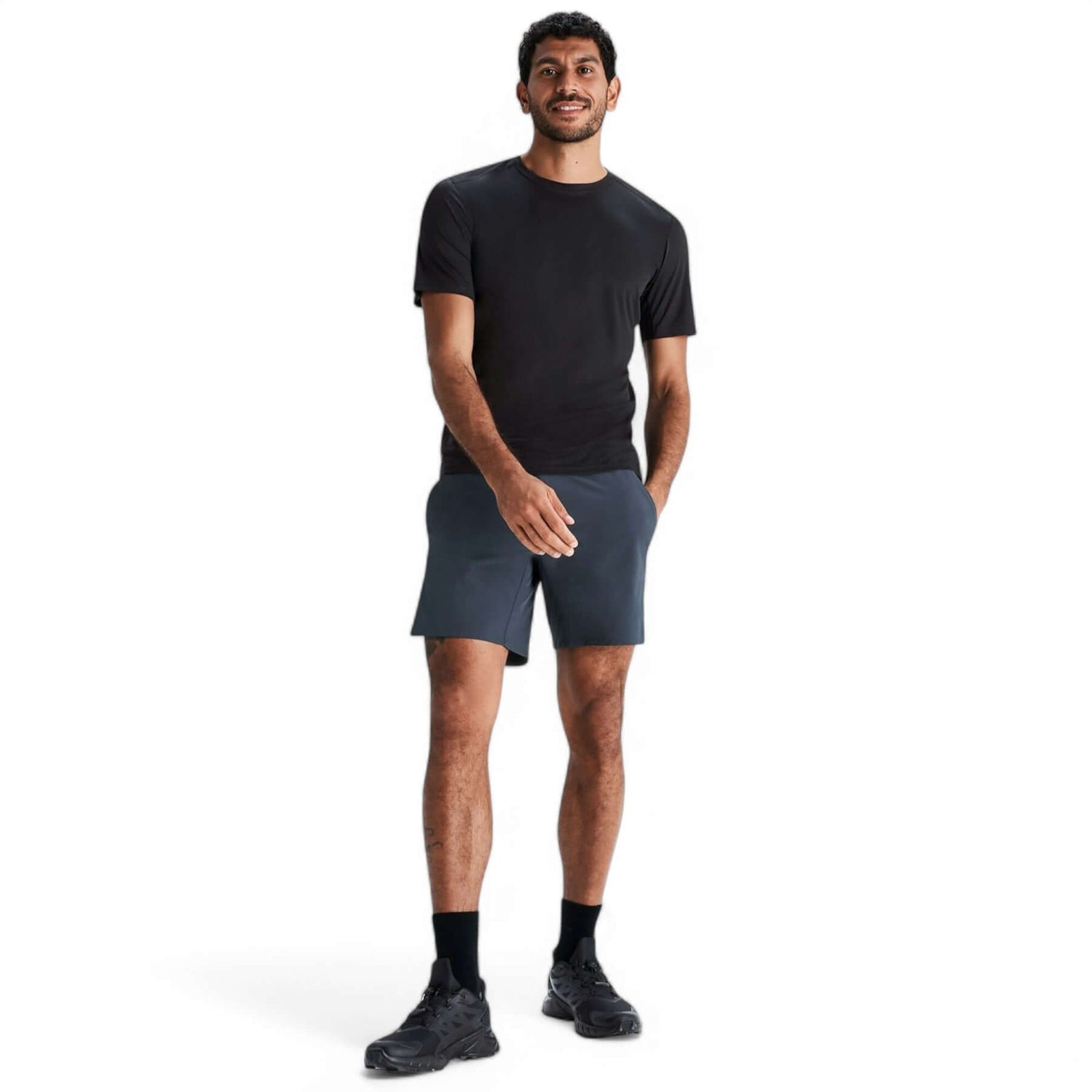 Kathmandu Men's Seeker T-Shirt Black Stingray / Small-Black Stingray / Medium-Black Stingray / Large-Black Stingray / X-Large-Light Daybreak / Small #- 53 Degrees North 