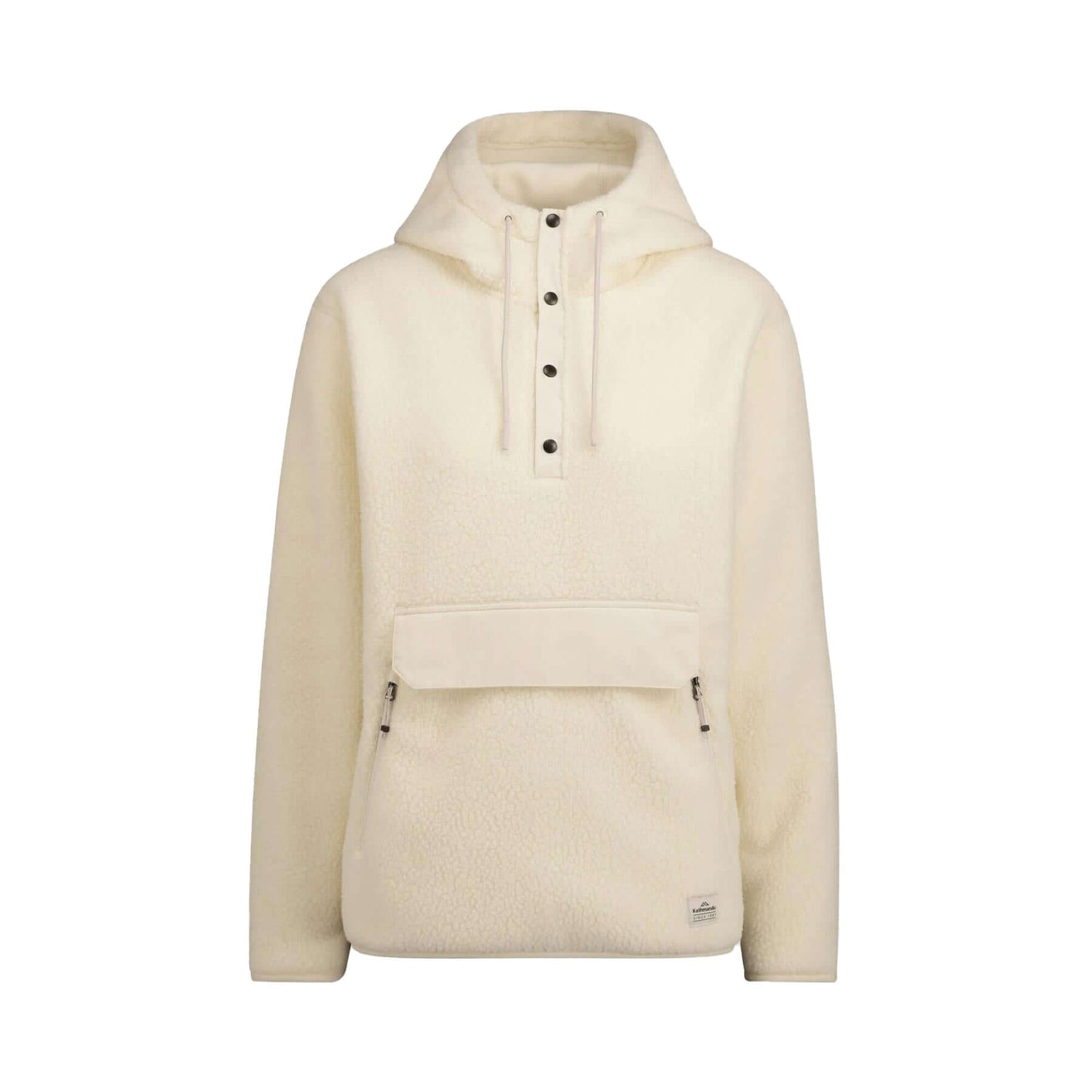 Kathmandu Women's Co-Z High Pile Hooded Pullover Natural / X-Small-Natural / Small-Natural / Medium-Natural / Large-Natural / X-Large #- 53 Degrees North 