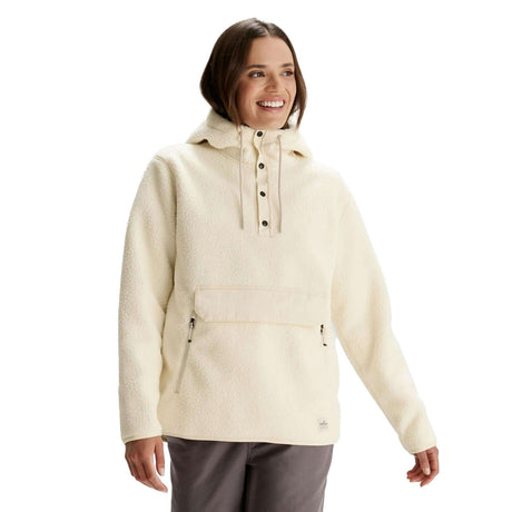 Kathmandu Women's Co-Z High Pile Hooded Pullover Natural / X-Small-Natural / Small-Natural / Medium-Natural / Large-Natural / X-Large #- 53 Degrees North 
