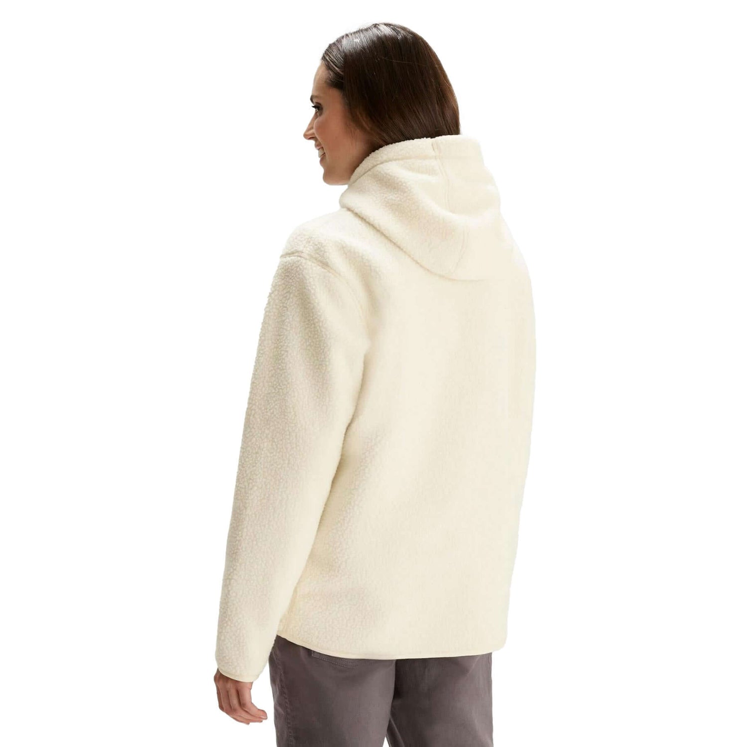 Kathmandu Women's Co-Z High Pile Hooded Pullover Natural / X-Small-Natural / Small-Natural / Medium-Natural / Large-Natural / X-Large #- 53 Degrees North 