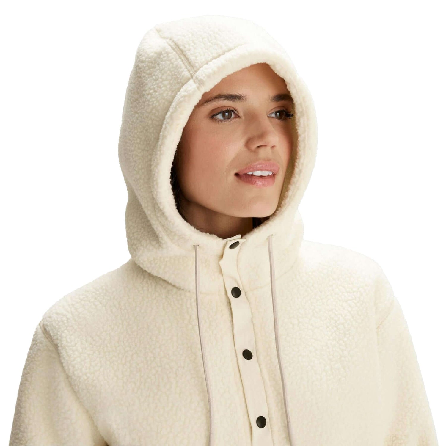 Kathmandu Women's Co-Z High Pile Hooded Pullover Natural / X-Small-Natural / Small-Natural / Medium-Natural / Large-Natural / X-Large #- 53 Degrees North 