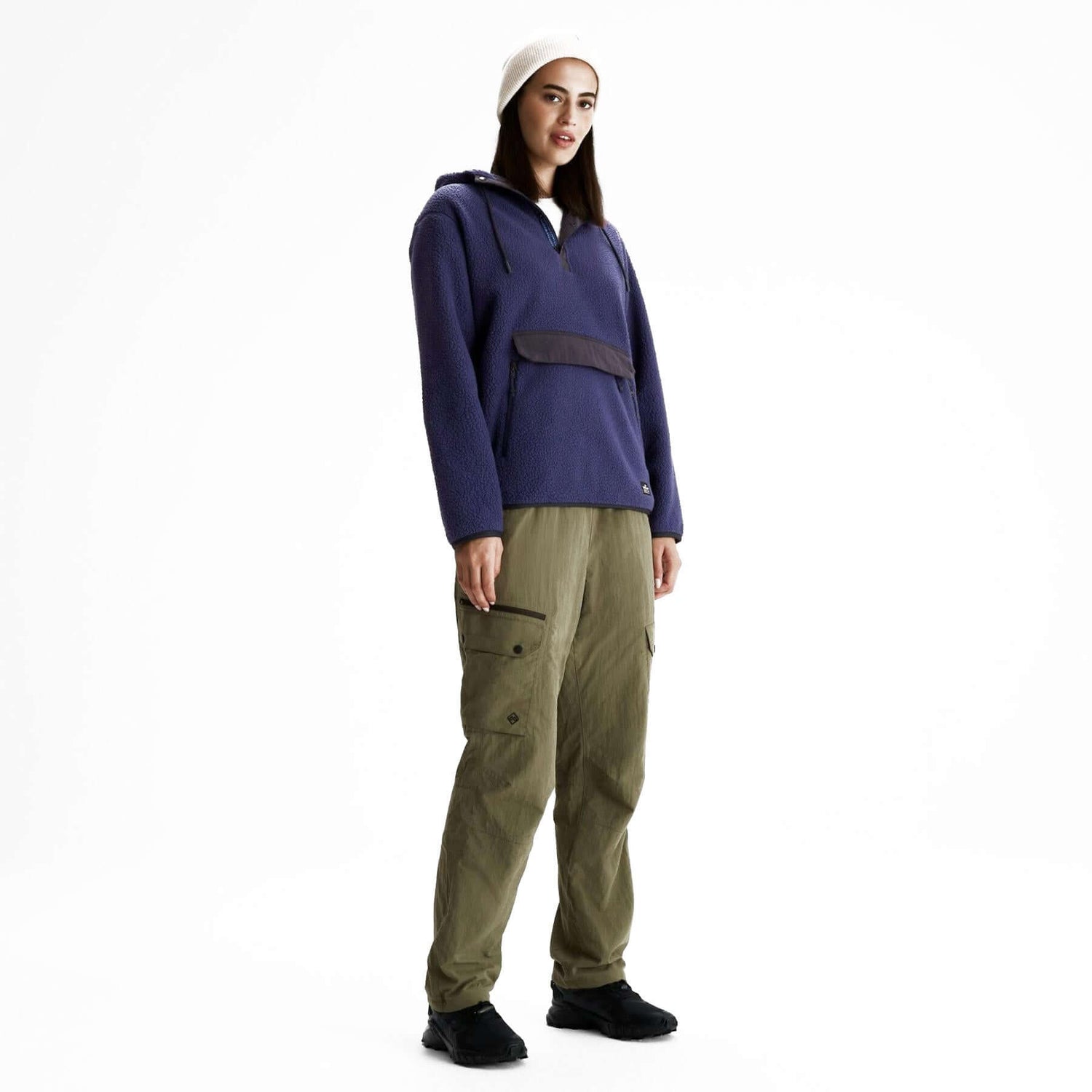 Kathmandu Women's Co-Z High Pile Hooded Pullover Natural / X-Small-Natural / Small-Natural / Medium-Natural / Large-Natural / X-Large #- 53 Degrees North 