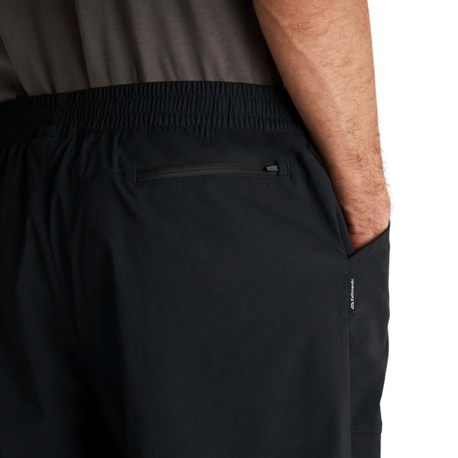 Kathmandu Men's Miro Pull On Pants Black Stingray / Small-Black Stingray / Medium-Black Stingray / Large-Black Stingray / X-Large #- 53 Degrees North 