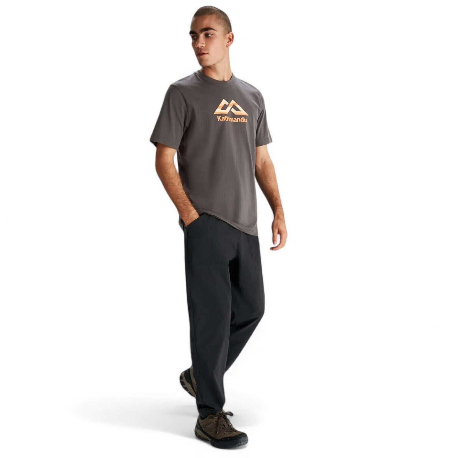 Kathmandu Men's Miro Pull On Pants Black Stingray / Small-Black Stingray / Medium-Black Stingray / Large-Black Stingray / X-Large #- 53 Degrees North 