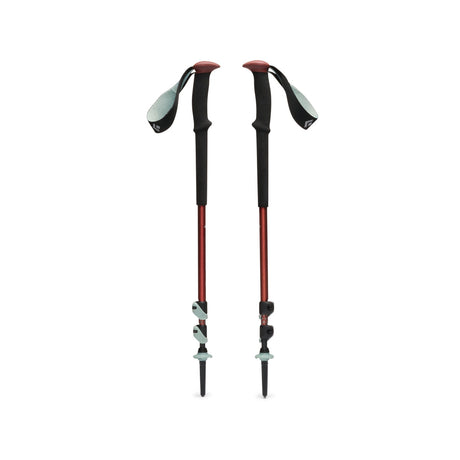 Black Diamond Trail Walking Poles Iron Red - 53 Degrees North