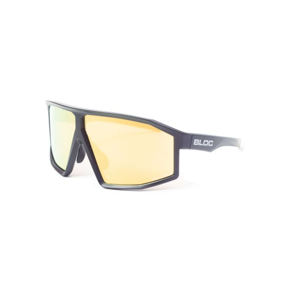 Bloc Blade 2 Gold Mirror Sunglasses Matt Black #- 53 Degrees North 