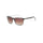 Bloc Coast Brown Grad Sunglasses Matt Brown White Gun Temple #- 53 Degrees North 