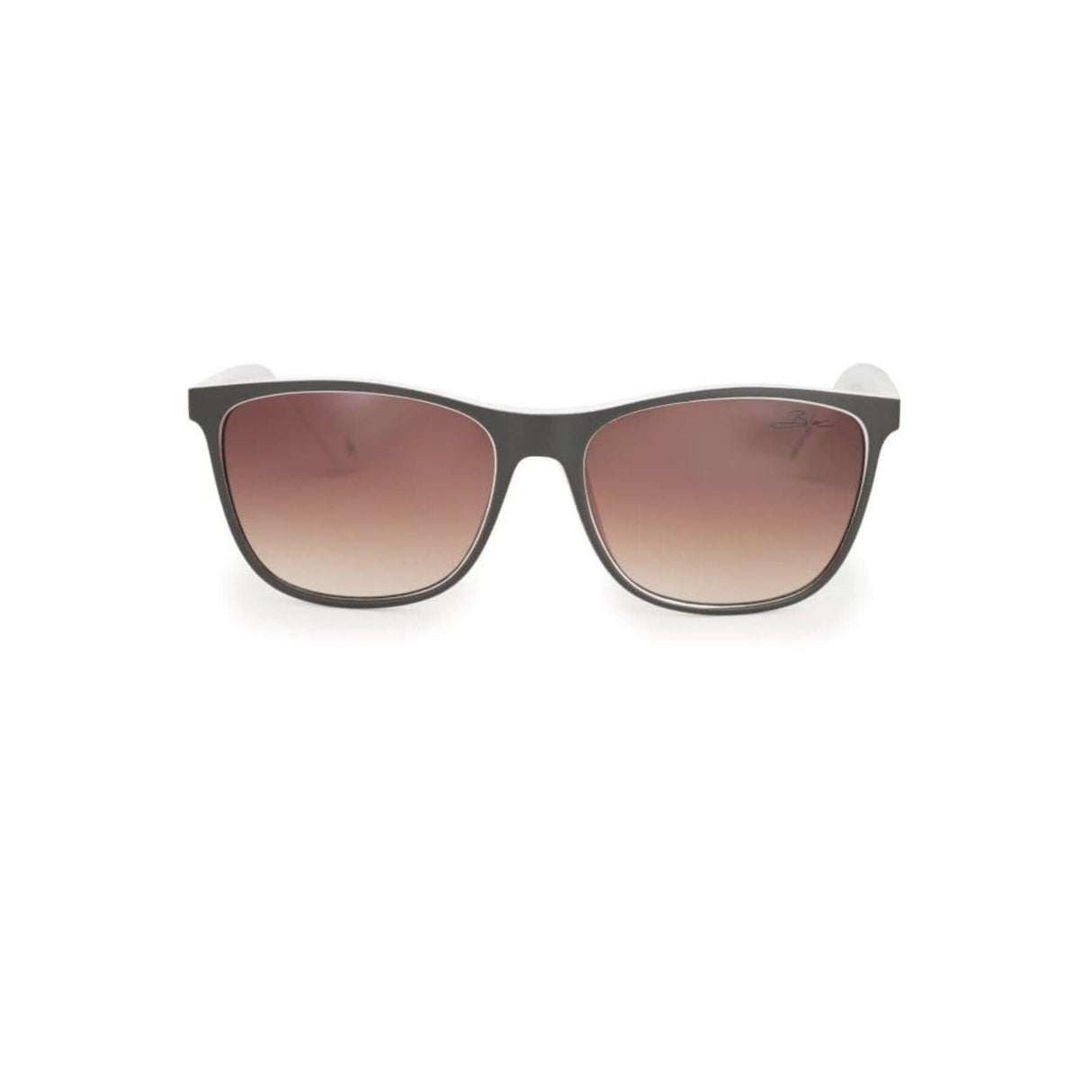 Bloc Coast Brown Grad Sunglasses Matt Brown White Gun Temple #- 53 Degrees North 