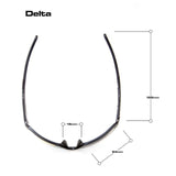 Bloc Delta Polarised Grey Sunglasses Matt Black #- 53 Degrees North 