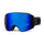 Bloc Eighty-Five Ski Goggles Matt Black/Blue Mirror-Matt Black/Red Mirror #- 53 Degrees North 