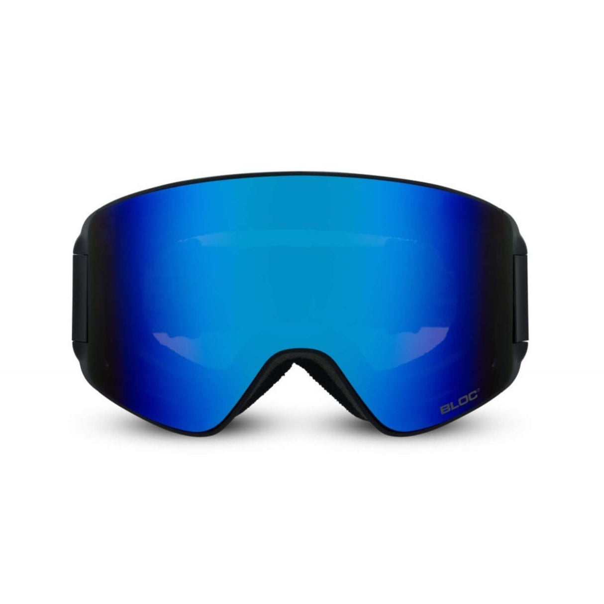 Bloc Eighty-Five Ski Goggles Matt Black/Blue Mirror-Matt Black/Red Mirror #- 53 Degrees North 
