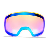 Bloc Eighty-Five Ski Goggles Matt Black/Blue Mirror-Matt Black/Red Mirror #- 53 Degrees North 