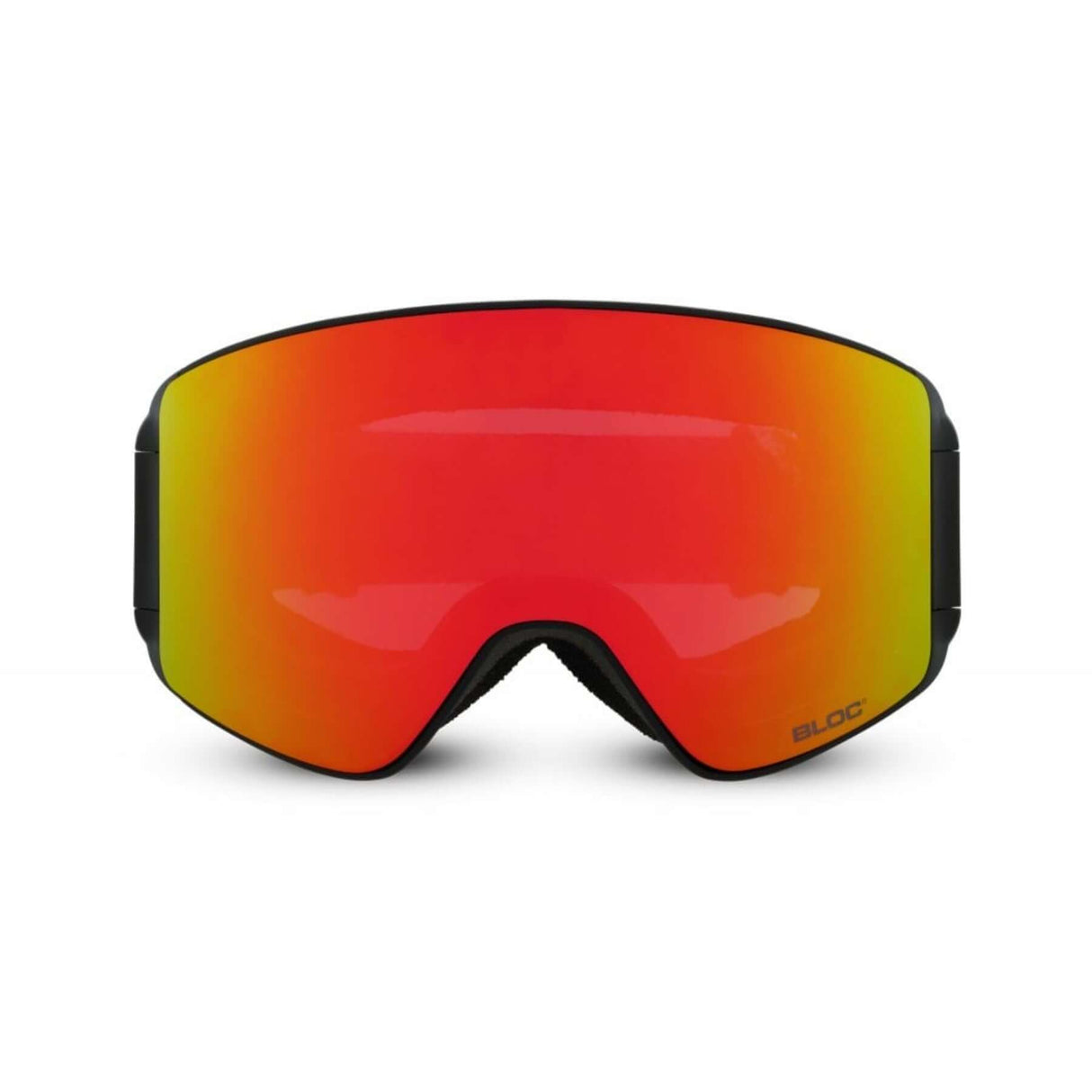 Bloc Eighty-Five Ski Goggles Matt Black/Blue Mirror-Matt Black/Red Mirror #- 53 Degrees North 