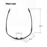 Bloc Hornet Polarised Grey Sunglasses Shiny Black #- 53 Degrees North 