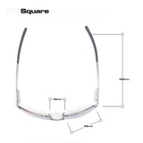 Bloc Square Polarised Grey Sunglasses Gun #- 53 Degrees North 