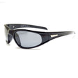 Bloc Stingray XR Polarised Grey Sunglasses Shiny Black #- 53 Degrees North 