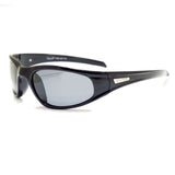 Bloc Stingray XR Polarised Grey Sunglasses Shiny Black #- 53 Degrees North 