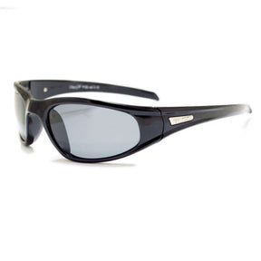 Bloc Stingray XR Polarised Grey Sunglasses Shiny Black #- 53 Degrees North 