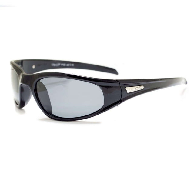Bloc Stingray XR Polarised Grey Sunglasses Shiny Black #- 53 Degrees North 