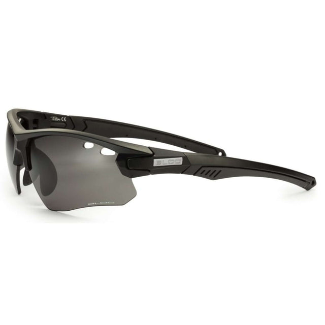 Bloc Titan Photochromic Grey Sunglasses Black #- 53 Degrees North 