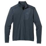 Arc'teryx Men's Rho LT Zip Neck Black Sapphire / Small-Black Sapphire / Medium-Black Sapphire / Large-Black Sapphire / X-Large #- 53 Degrees North 
