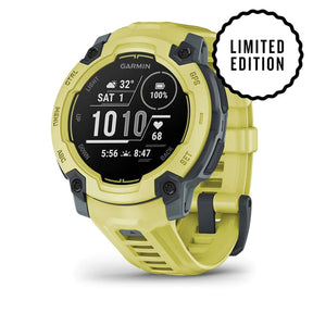 Garmin Instinct E - 45mm GPS Smartwatch Black-Electric Lime #- 53 Degrees North 
