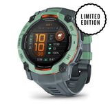 Garmin Instinct 3 - 50mm AMOLED Smartwatch Black-Neo Tropic #- 53 Degrees North 