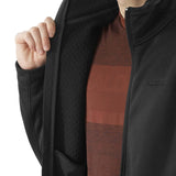 Salomon Men's Essential Midfleece Full Zip Jacket Deep Black / Small-Deep Black / Medium-Deep Black / Large-Deep Black / X-Large #- 53 Degrees North 