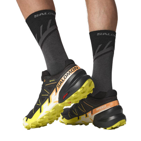 Salomon Men's Speedcross 6 GORE-TEX Trail Running Shoes Black/Black/Phantom / UK 8-Black/Black/Phantom / UK 9-Black/Black/Phantom / UK 10-Black/Black/Phantom / UK 11-Black/Black/Phantom / UK 12 #- 53 Degrees North 