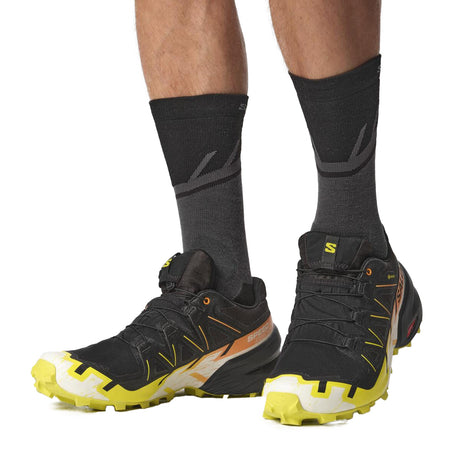 Salomon Men's Speedcross 6 GORE-TEX Trail Running Shoes Black/Black/Phantom / UK 8-Black/Black/Phantom / UK 9-Black/Black/Phantom / UK 10-Black/Black/Phantom / UK 11-Black/Black/Phantom / UK 12 #- 53 Degrees North 