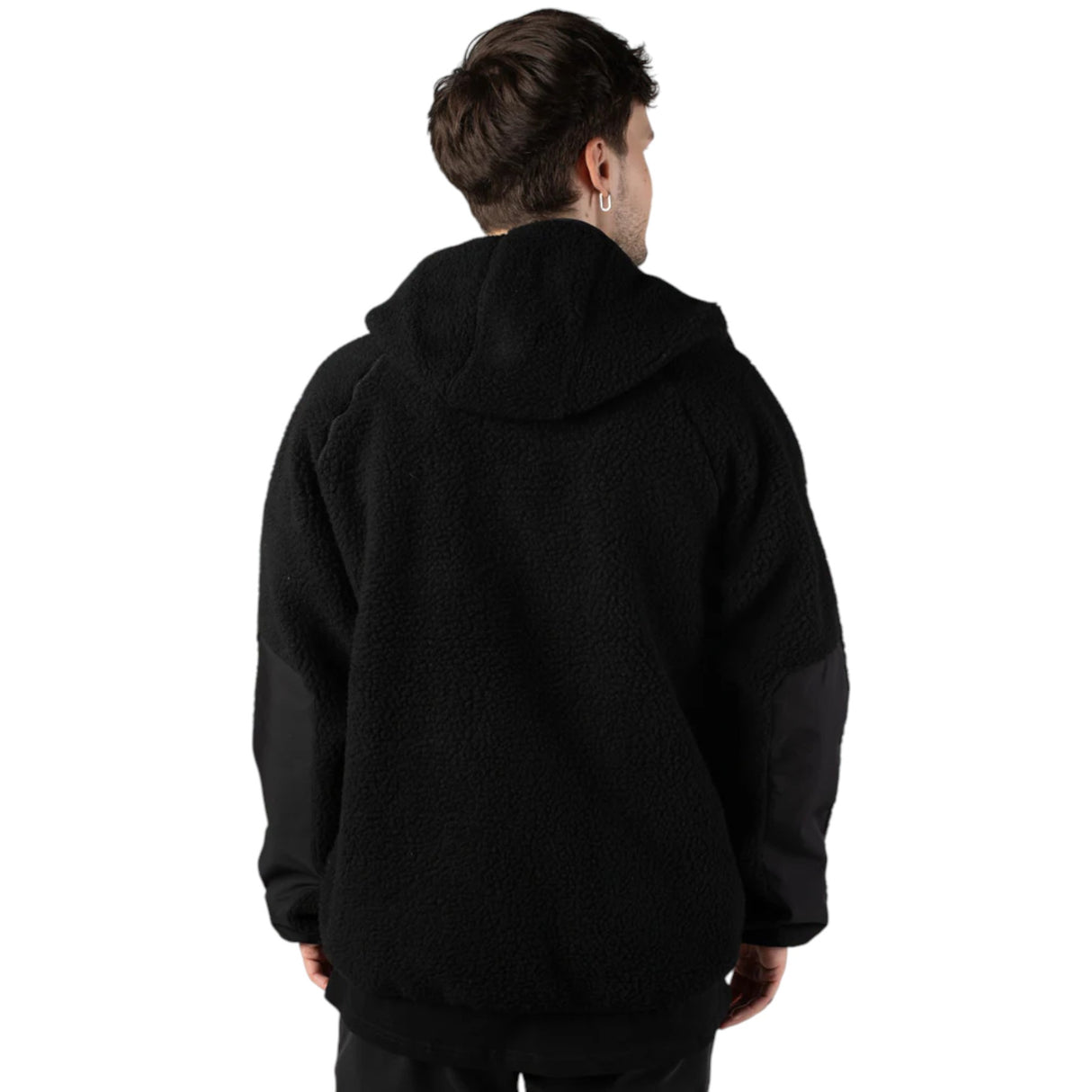 Dickies Men's Central High Pile Hooded Jacket Black / Small-Black / Medium-Black / Large-Black / X-Large #- 53 Degrees North 