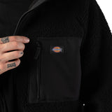 Dickies Men's Central High Pile Hooded Jacket Black / Small-Black / Medium-Black / Large-Black / X-Large #- 53 Degrees North 