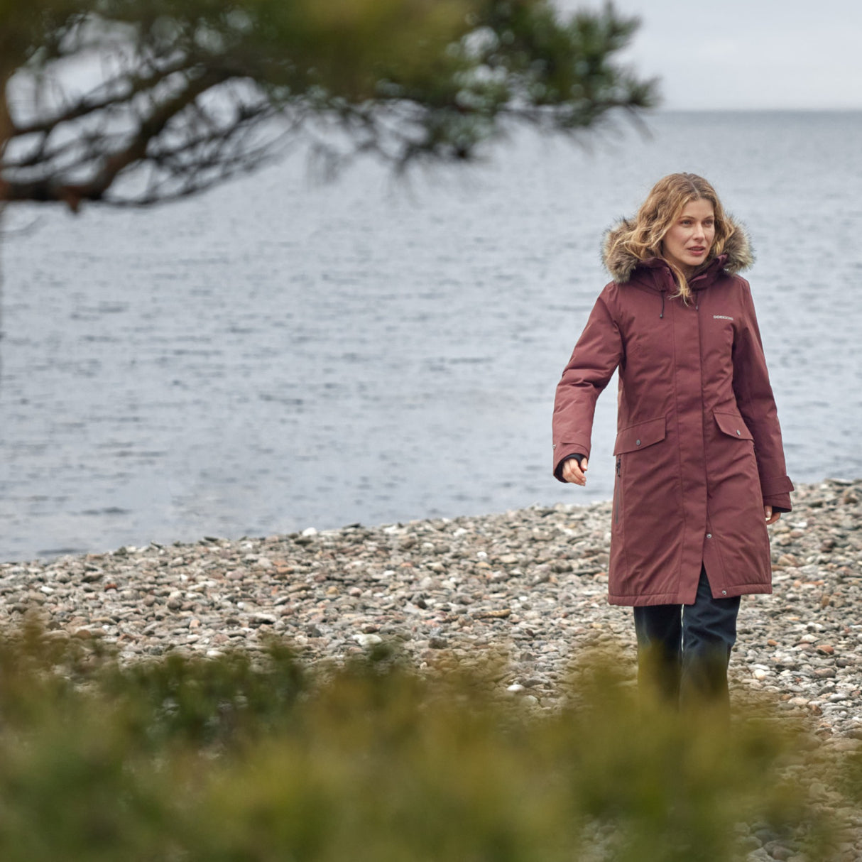 Didriksons Women's Erika Waterproof Insulated Parka Old Rust / X-Small-Old Rust / Small-Old Rust / Medium-Old Rust / Large-Old Rust / X-Large #- 53 Degrees North 