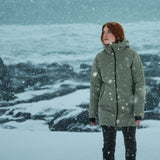 Didriksons Women's Marget Waterproof Insulated Parka Ash Brown / Small-Ash Brown / Medium-Ash Brown / Large-Ash Brown / X-Large-Light Moss / Small #- 53 Degrees North 