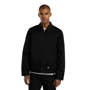 Dickies Men's Lined Eisenhower Jacket Black / Small-Black / Medium-Black / Large-Black / X-Large #- 53 Degrees North 