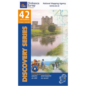 Ordnance Survey Discovery Series 42 - Meath, Westmeath Default Title #- 53 Degrees North 