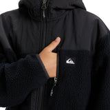 Quiksilver Boys' Back To S School Hood True Black / Age 7-8-True Black / Age 9-10-True Black / Age 11-12-True Black / Age 13-14-True Black / Age 15-16 #- 53 Degrees North 