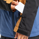 Quiksilver Boys' Side Hit Block Ski Jacket True Navy / Age 7-8-True Navy / Age 9-10-True Navy / Age 11-12-True Navy / Age 13-14-True Navy / Age 15-16 #- 53 Degrees North 