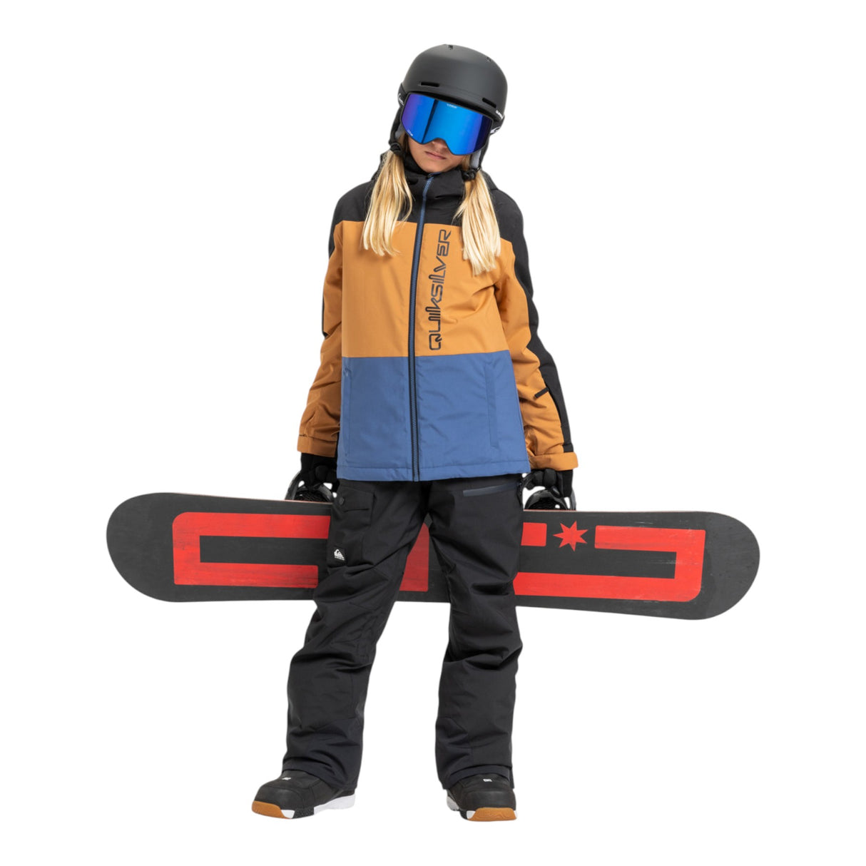 Quiksilver Boys' Side Hit Block Ski Jacket True Navy / Age 7-8-True Navy / Age 9-10-True Navy / Age 11-12-True Navy / Age 13-14-True Navy / Age 15-16 #- 53 Degrees North 