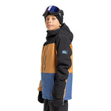 Quiksilver Boys' Side Hit Block Ski Jacket True Navy / Age 7-8-True Navy / Age 9-10-True Navy / Age 11-12-True Navy / Age 13-14-True Navy / Age 15-16 #- 53 Degrees North 
