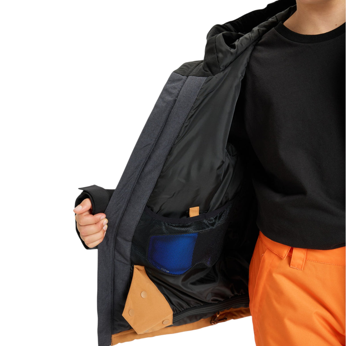 Quiksilver Boys' Dawson Ski Jacket True Black / Age 7-8-True Black / Age 9-10-True Black / Age 11-12-True Black / Age 13-14-True Black / Age 15-16 #- 53 Degrees North 